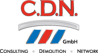 Logo CDN GmbH Kasendorf - Ihr Spezialist für Abbrucharbeiten aller Art